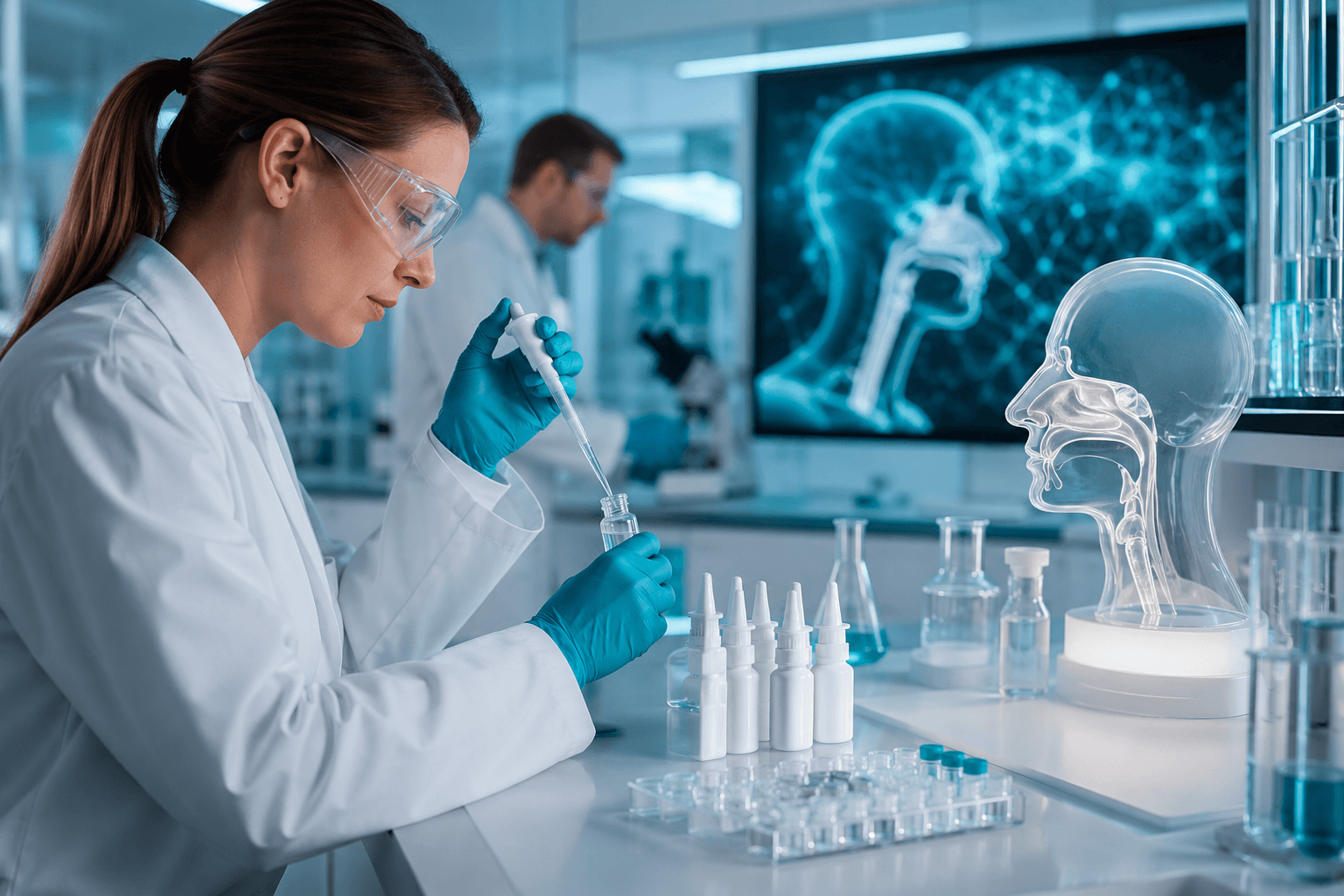 Nasal Spray Peptides — Intranasal Delivery for Targeted Research