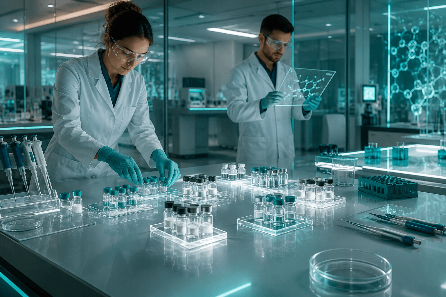 Peptide Blends and Stacks — Multi-Compound Formats for Synergistic Research